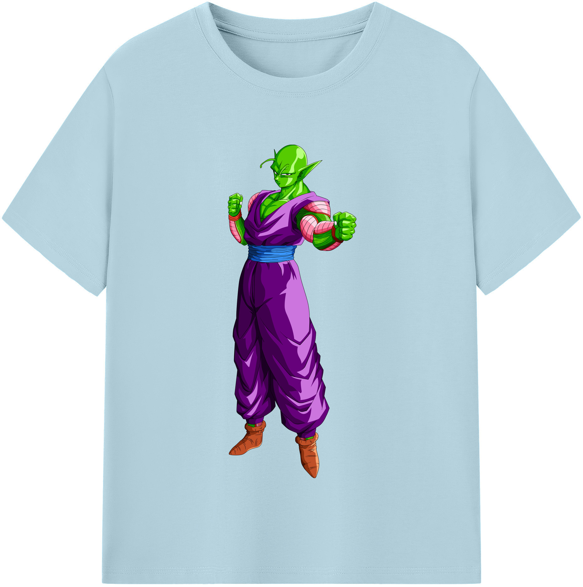 （画像用） ドラゴンボール ピッコロ DRAGON BALL Piccolo 綿100％半袖Tシャツ（フロントプリント）
